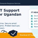 MCRS basic IT support plan for Ugandan SMEs